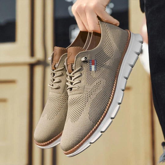 Advanced orthopedic mesh shoes for men